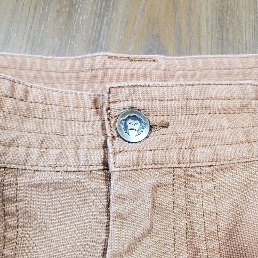 Howler Brothers Clarksville Walk Shorts Men's 34 Tan Utility Outdoors Hiking 8" - Picture 5 of 9